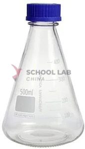 Polypropylene Conical Flask - Screw Cap - 500ml